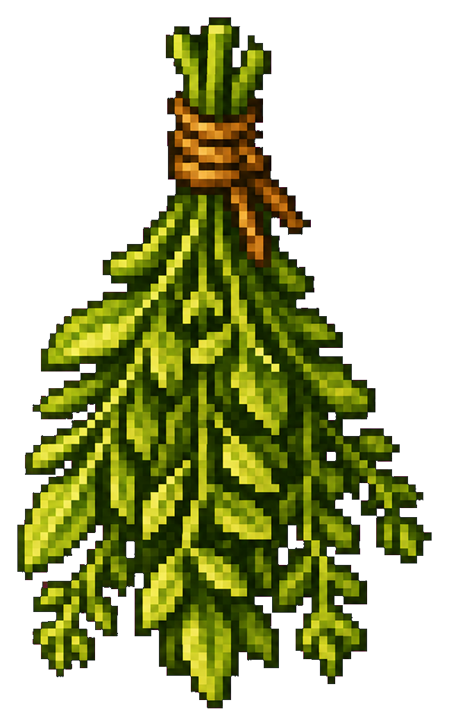 Hanging Green Herb transparent asset