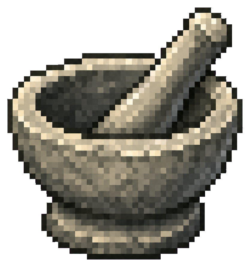 Mortar And Pestle transparent asset