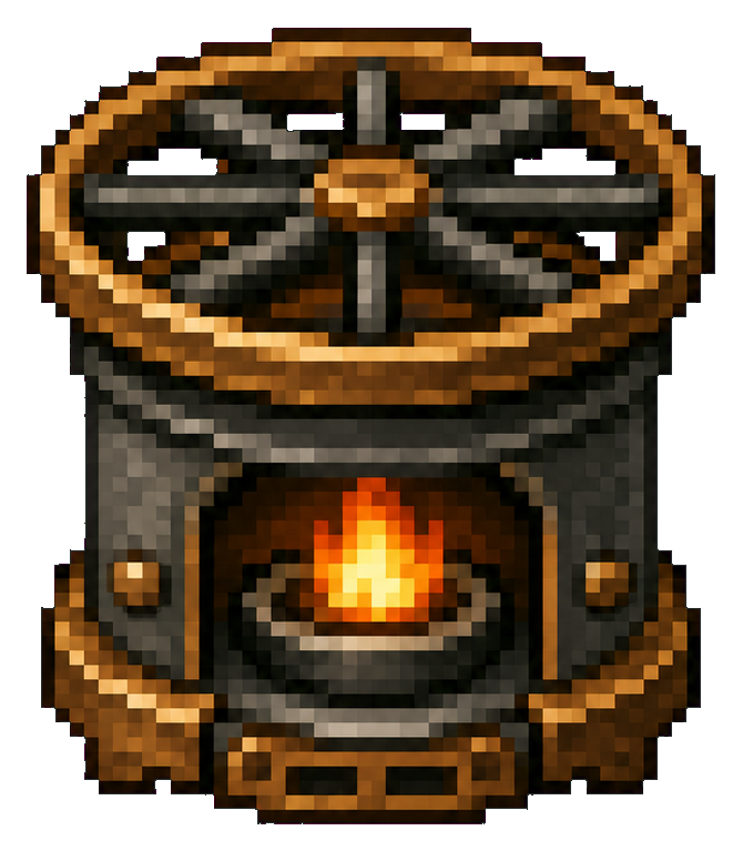 Small Burner Base transparent asset