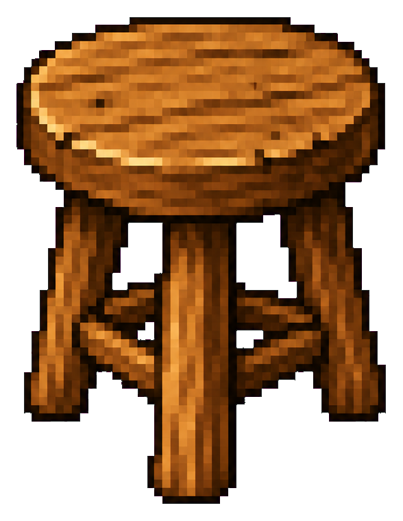 Stool transparent asset