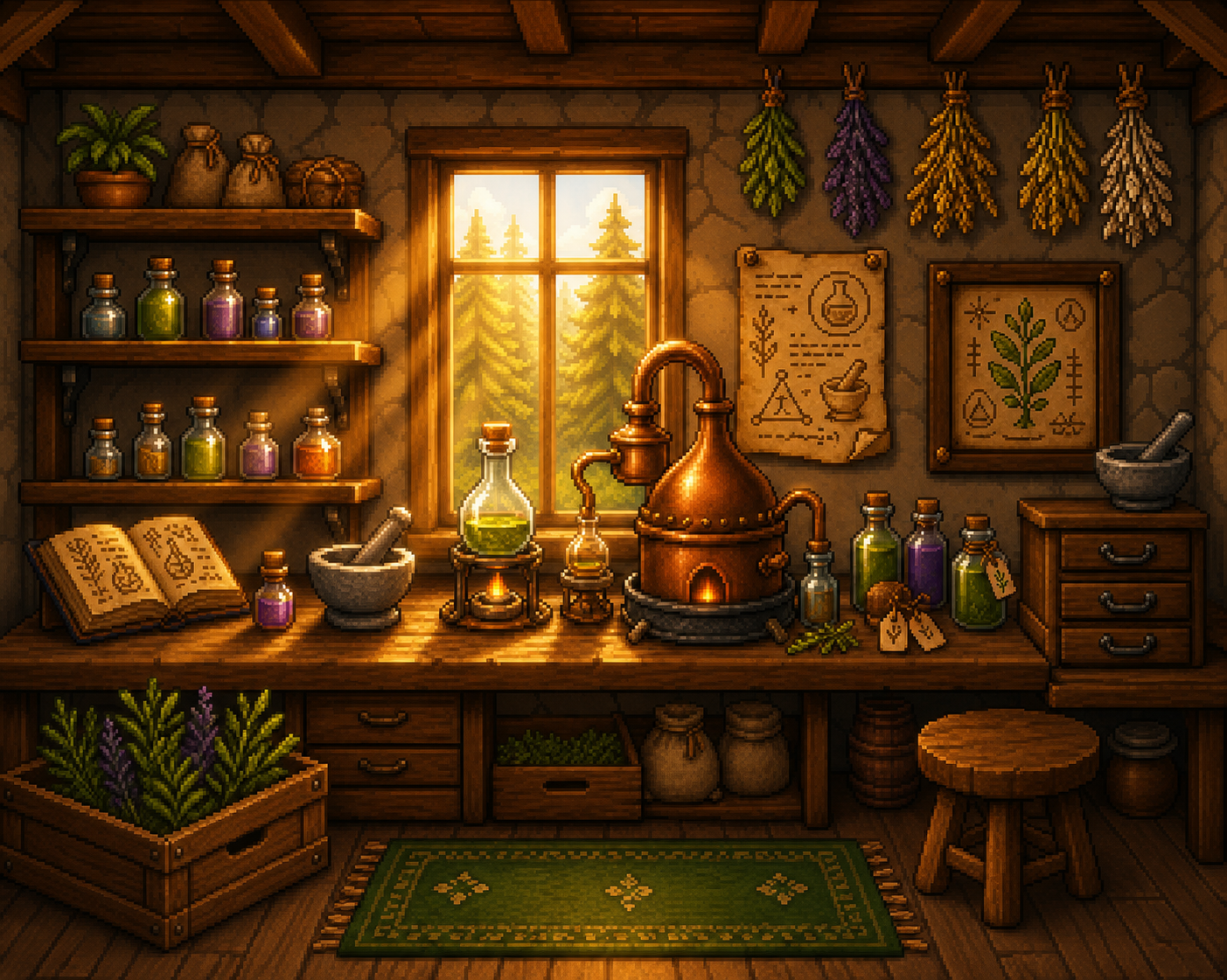 B-like lighting workshop comparison image