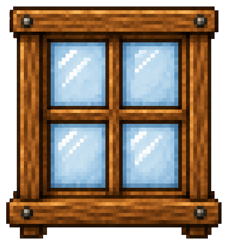 Window Frame transparent asset
